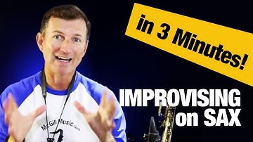 How to improvise on saxophone in 3 minutes
