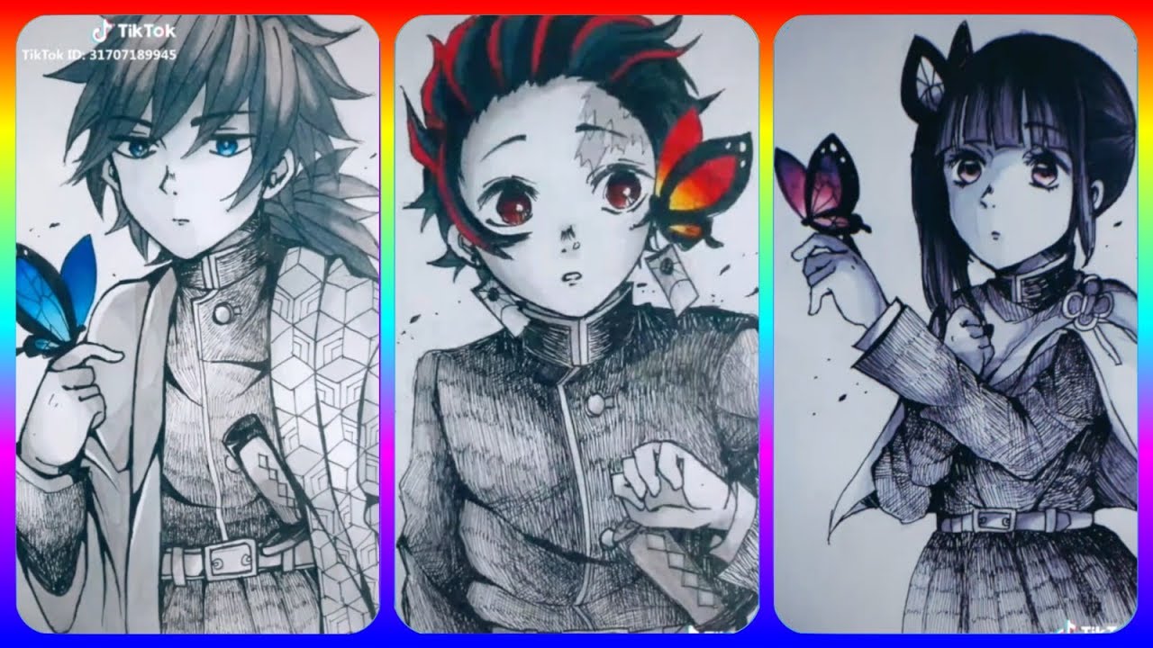 ティックトック面白いイラスト 1 Tik Tok Draw Anime 凄いティックトックまとめ Youtube