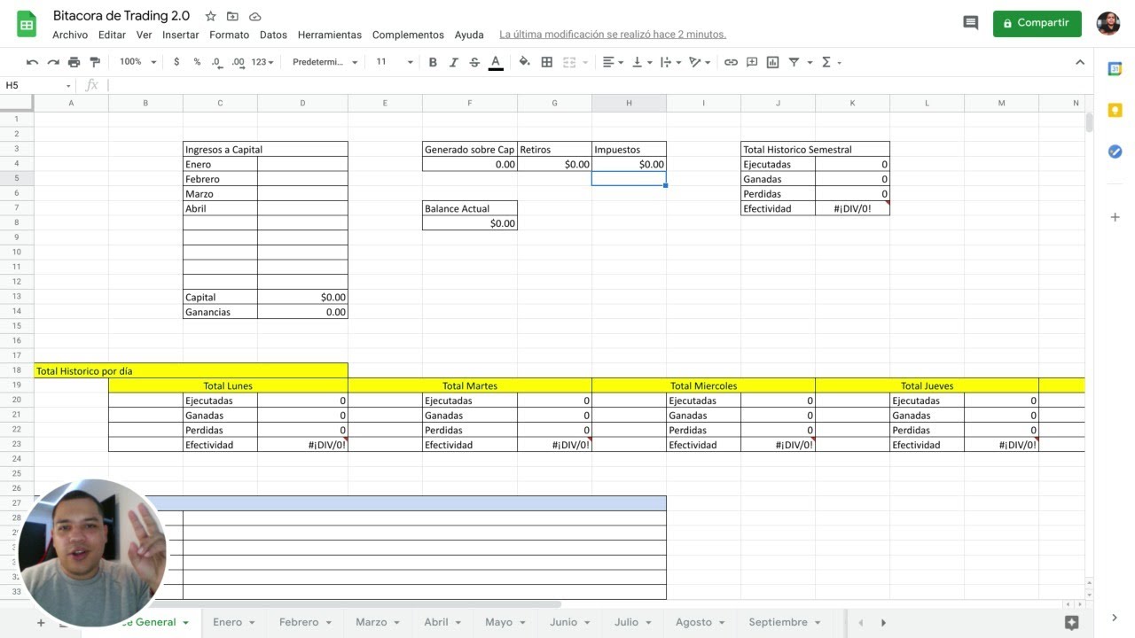 Bitácora de Trading - Cómo usarla?