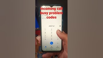 incoming call busy problem solve code short