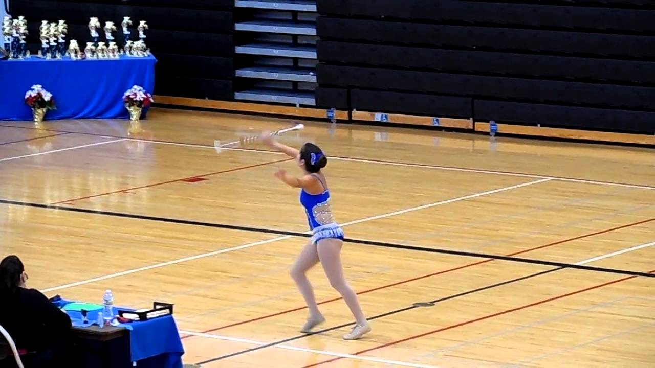 Elyssa Santano - Solo twirl - Baton Twirling
