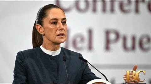 President Sheinbaum presses charges after groping incident in Mexico street