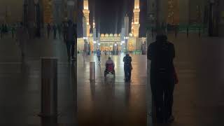 Walk with me to Fajr prayer at Al Masjid an Nabawi #madina #umrah #fajr #salah #saudiarabia