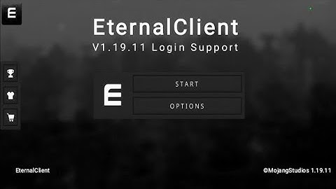 Eternal Client For MCPE 1.19.11 l Xbox Login Support l Toolbox 1.19.11