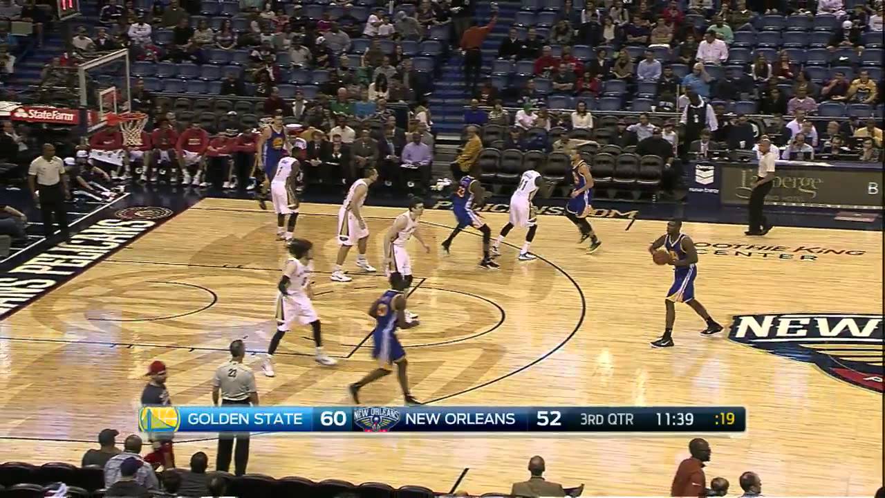 Festus Ezeli Highlights Warriors vs. Pelicans 12.14.2014 - 4 Points, 2 Blocks