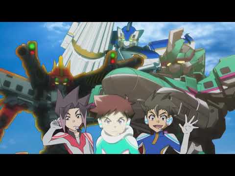 勇者特急シンカリオンOP映像もどき【マイトガイン×シンカリオン】
