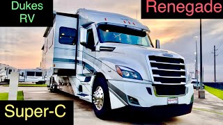 2023 Renegade X43DB RV SuperC(Super Nice) on a Freightliner Chassis
