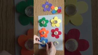 Diy kids activities 😍💛Play and learn ❤️#recycle #crafting #craftyamiras