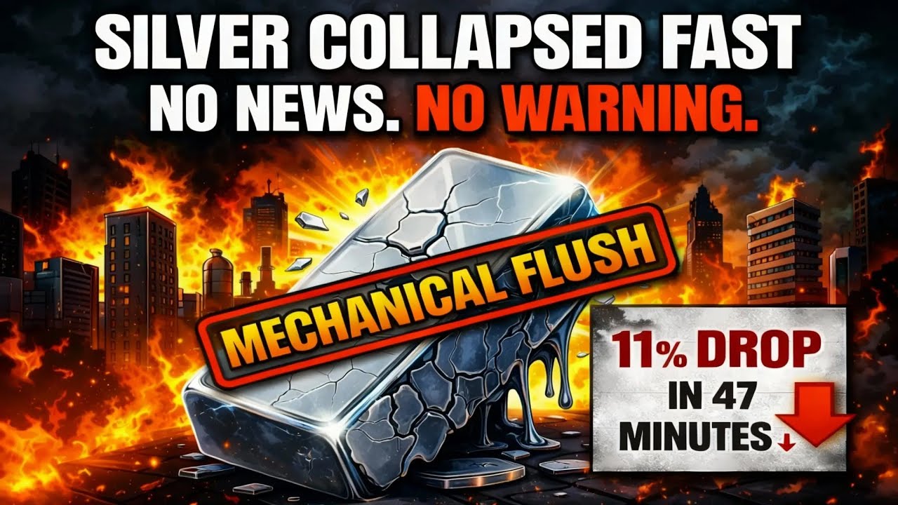 Silver Fell 11% in 47 Minutes (What Really Happened)