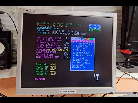 Видео: ZX Evolution отладка и запуск