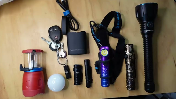OLIGHT Flashlight Review!