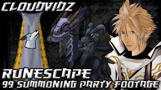99 Summoning Skillcape + Party Footage