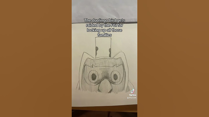 Duolingo bird finally gets raided by the FBI for his crimes #meme #duolingo