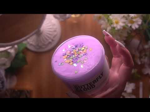 ASMR Butterfly Cloud Slime - ASMR Butterfly Cloud Slime