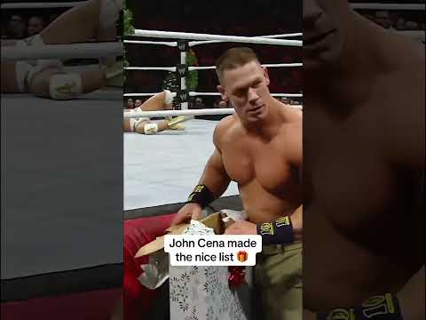 Legendary John Cena moment 🪑 (via @WWE/TT)