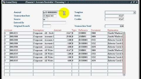 DYNAMIC 3i Free Edition ERP tutorials - Adjustments and write-offs of invoices and credits