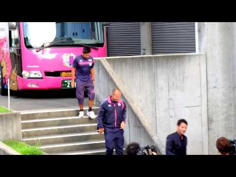 2014.07.12 セレッソ大阪 選手バス到着