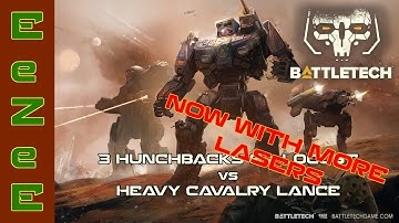 BattleTech: Laser Show! - Custom Medium vs Heavy Cavalry Lance