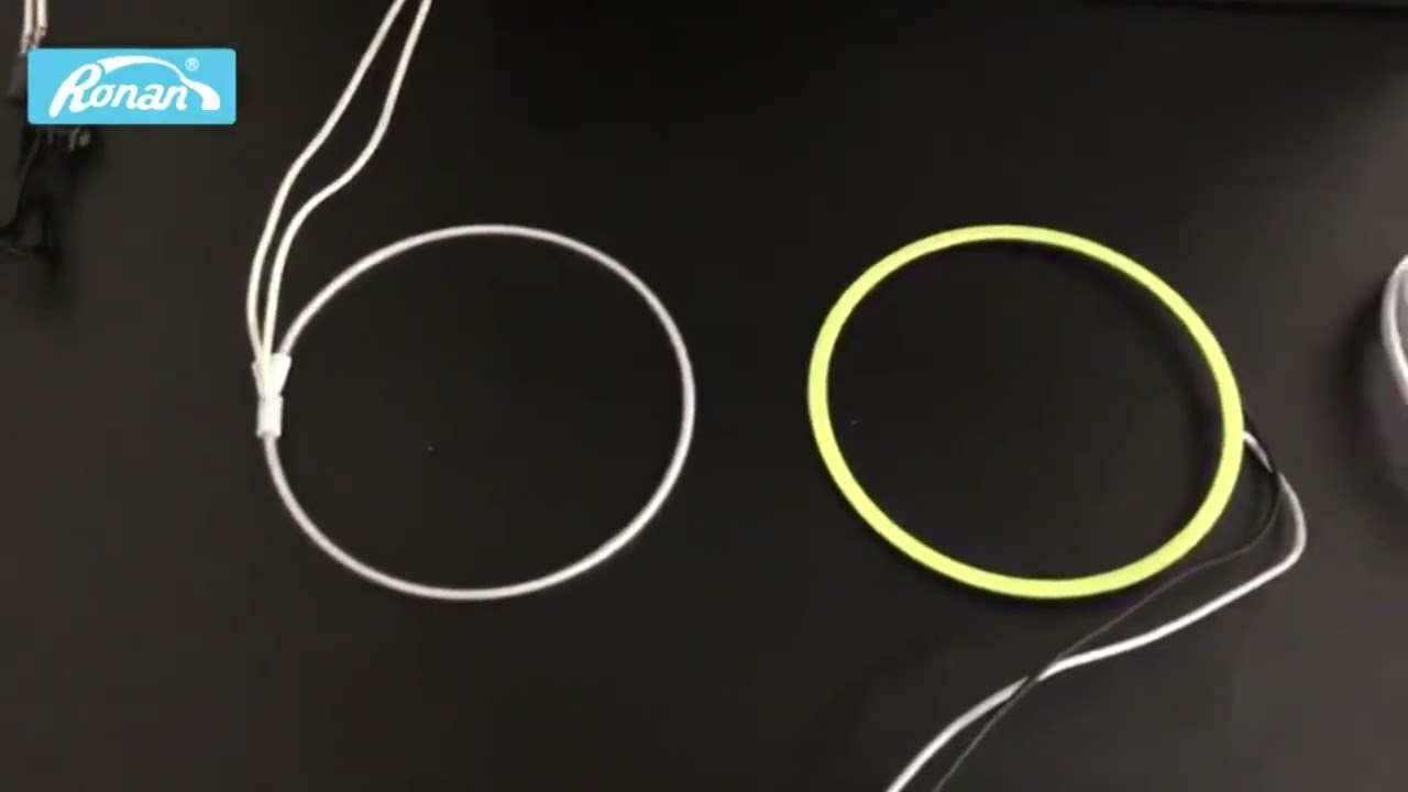 RONAN 2.5inch Spiral Double LED Integrated Shrouds White Blue Red Ang