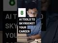 8 AI tools that will skyrocket 🚀 your career #aitools2023 #career #students #fireflies #shorts