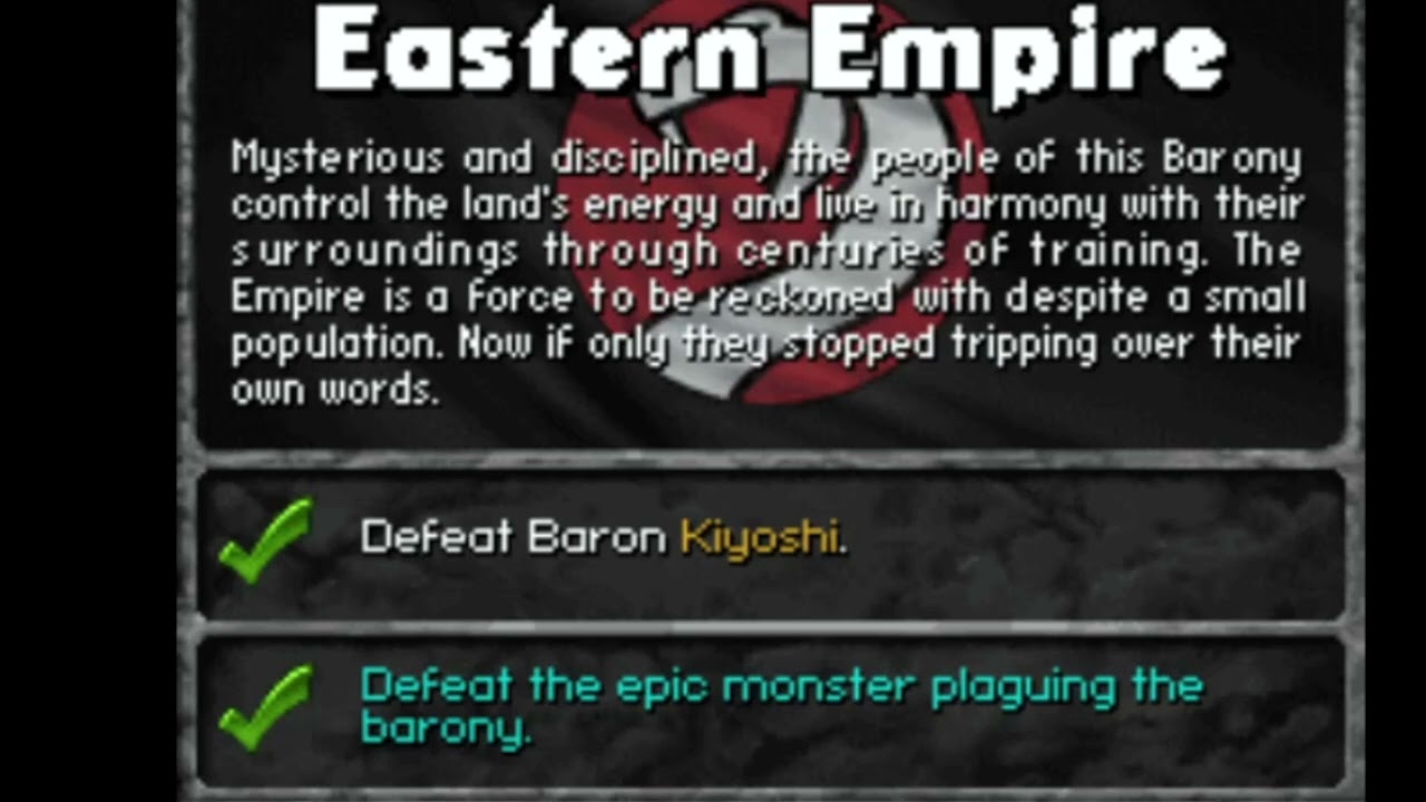 Dawn of Heroes DS - Eastern Empire Barony Theme