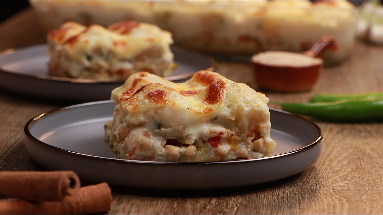 صينية كرات البطاطا بالدجاج غنية و مشبعة 😋 😍