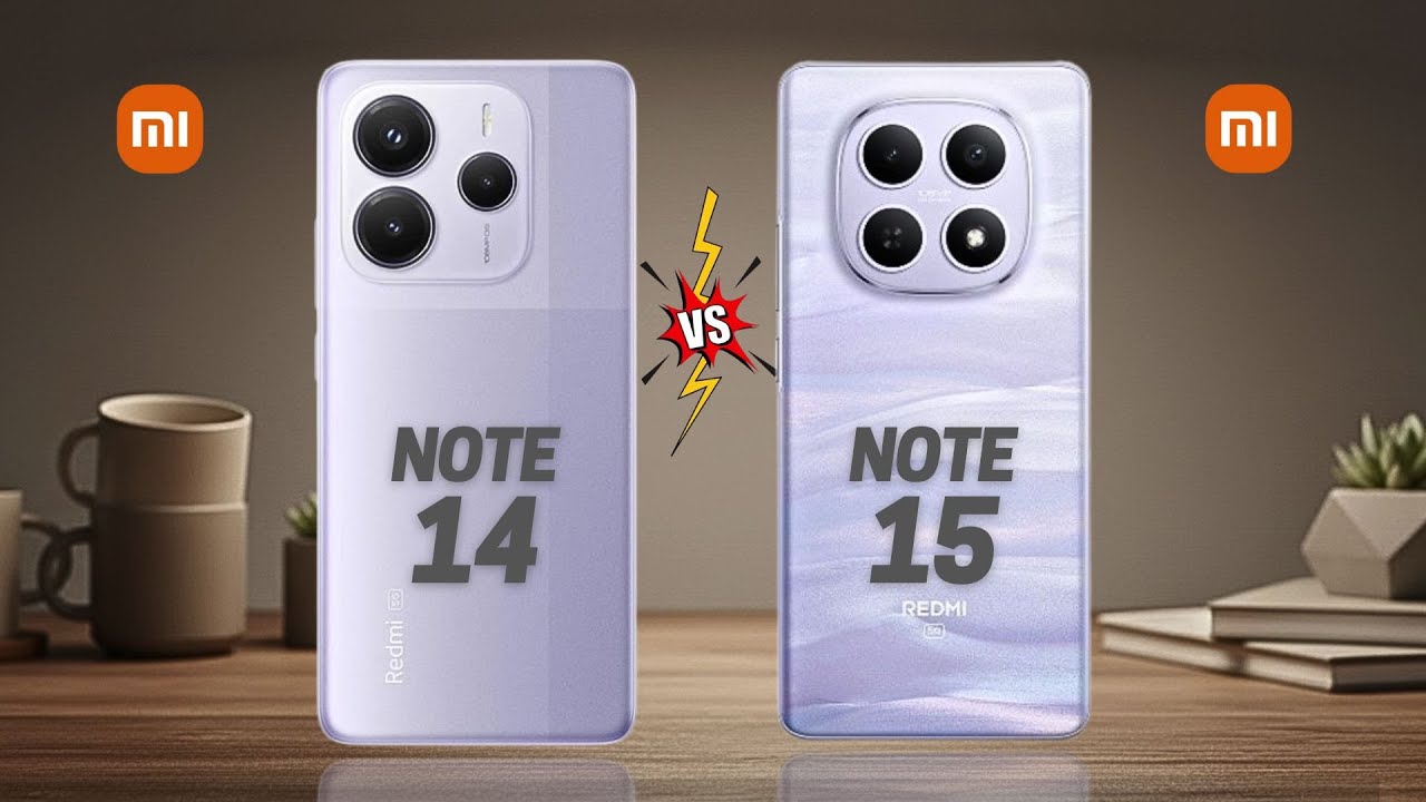 Redmi Note 14 5G vs Redmi Note 15 5G  Full comparison ⚡Which one is Best