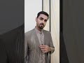 Golden Olive Metallic Indo Western | Modern Groom & Festive Look