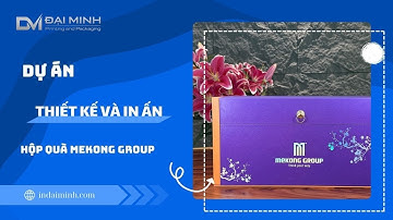 Hộp quà tết Mekong - Đại Minh thiết kế và sản xuất