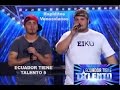 Ett5 eiku y caper los ritmitas desde venezuela  en ecuador tiene talento 5