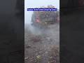 Russian Armored Column Advances Under Fog Cover