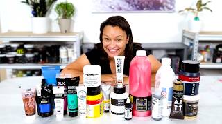 Which Paints Are The Best To Use For Acrylic Pouring and Fluid Art?