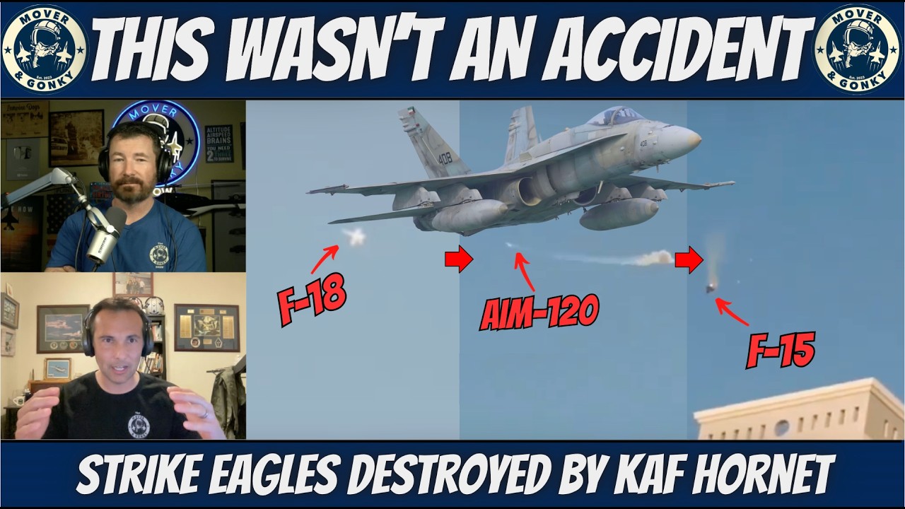Kuwaiti F-18 Downs U.S. F-15E — Intentional? Fighter Pilots React