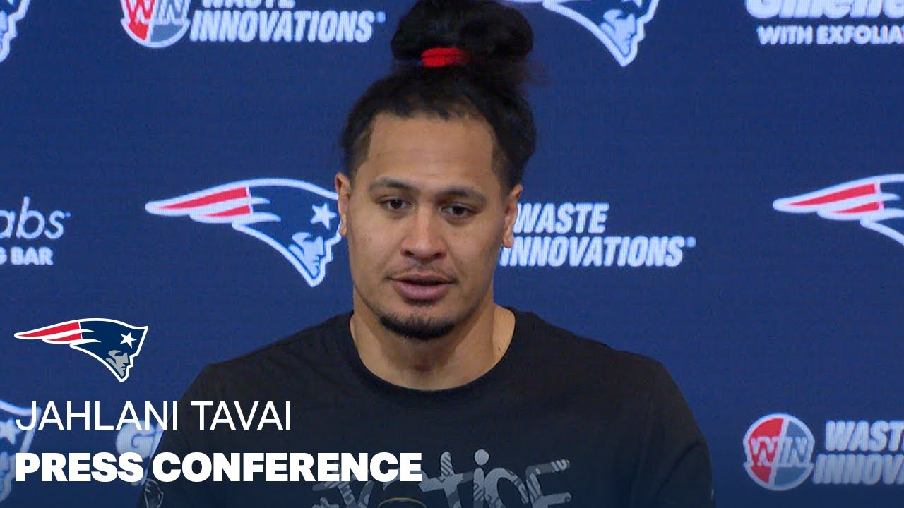 Jahlani Tavai We re Not Giving Up Patriots Postgame Press jahlani-tavai-we-re-not-giving-up-patriots-postgame-press