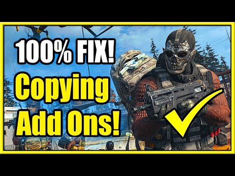 100% Fix Warzone Copying Add On Error on PS4 u0026 PS5 (Fast Call of Duty Tutorial)