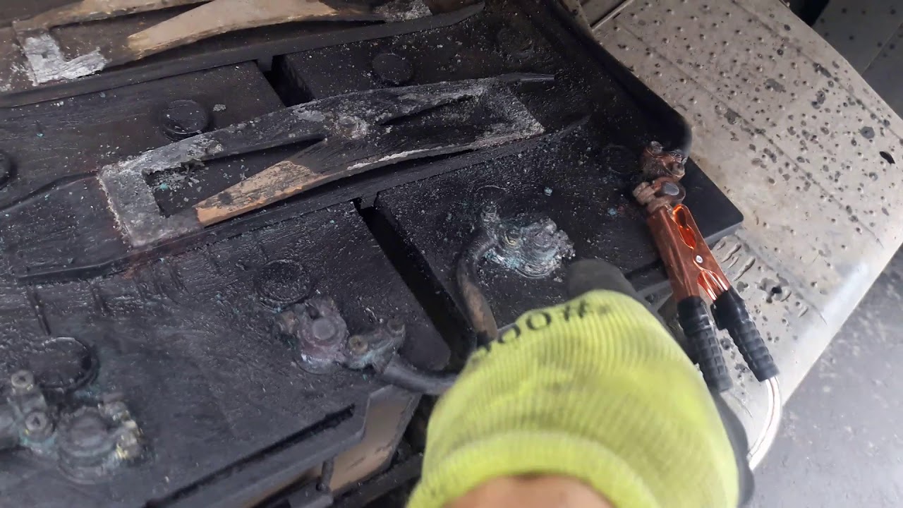 Как прикурить РЭФ от тягача.