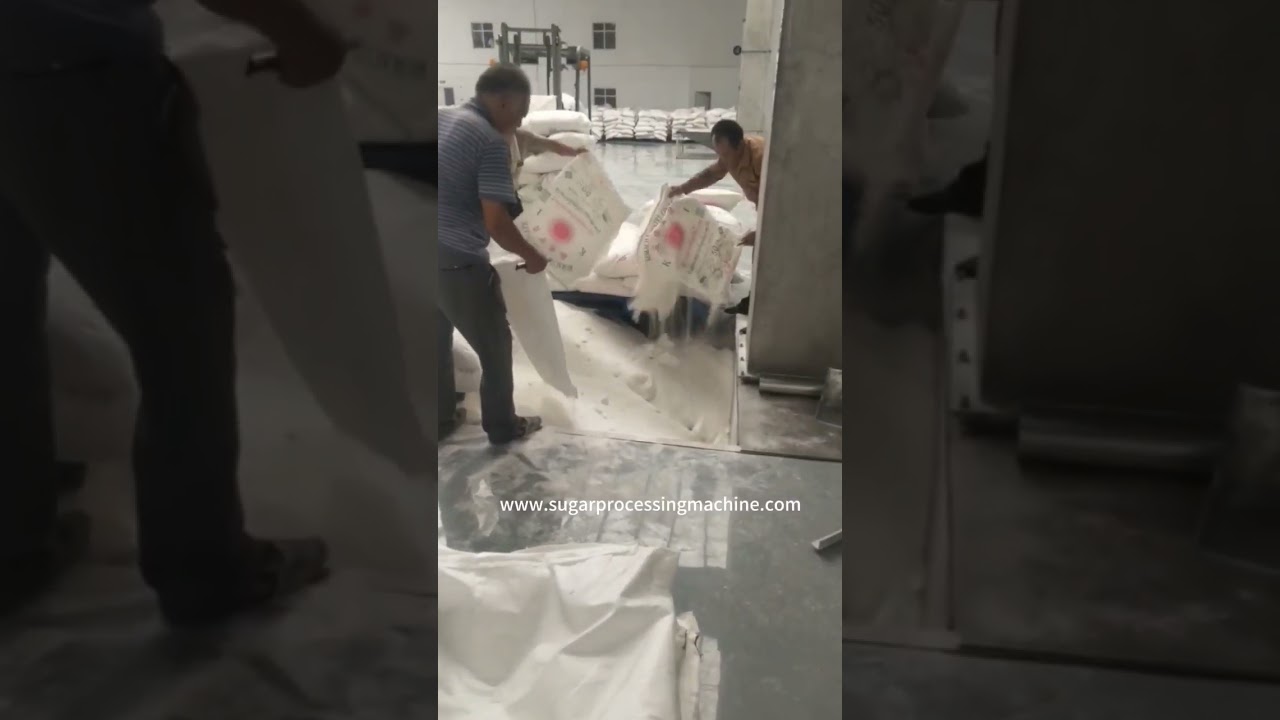 white sugar melting syrup processing equipment - cane sugar syrup making machine