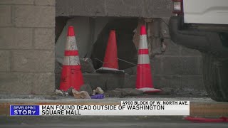 Man found dead after shooting, crash outside Washington Square Mall