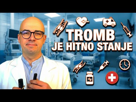 Krvni ugrušak tromb dolazi odjednom Kako prepoznati pre nego što bude kasno