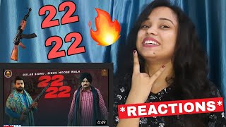 Girl's Reaction On 22 22 (Official Video) Gulab Sidhu | Sidhu Moose Wala |