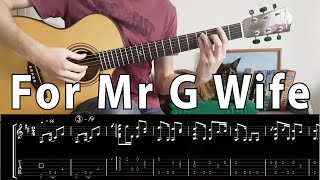 For Mr Gurdjieff39s Wife fingerstyle guitar tabs