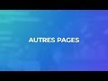 11. Autres pages - Créer un site internet avec WordPress et Layers WP