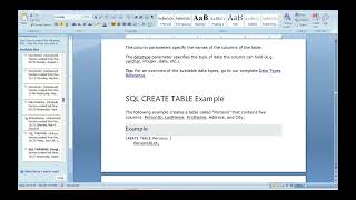 Celebrity SQL Live Training: Creating Databases and Tables Profile