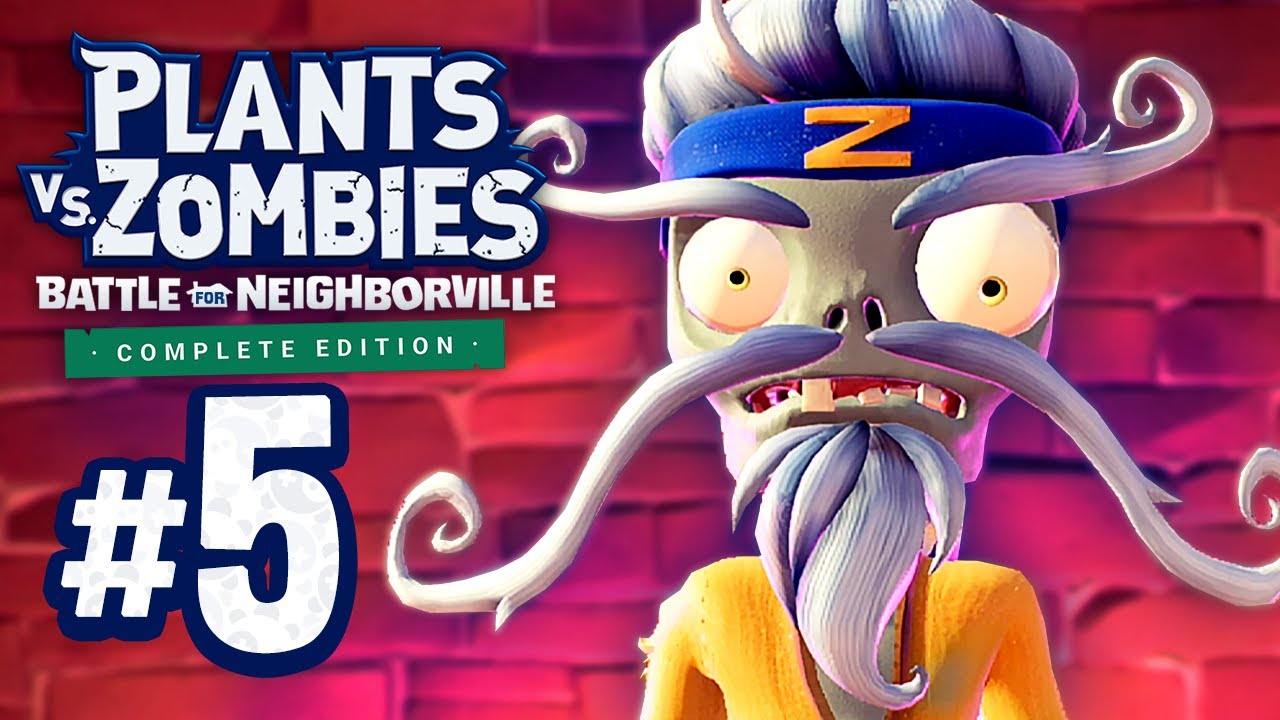 Zen Sensei Wants Tacos Plants vs. Zombies Battle for Neighborville
