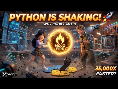 Python is Shaking! 🐍 Build AI 35,000x Faster with Mojo 🔥