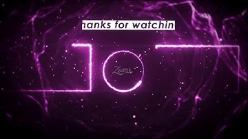 [FREE] OUTRO TEMPLATE (NO TEXT) #02 | FREE TO USE