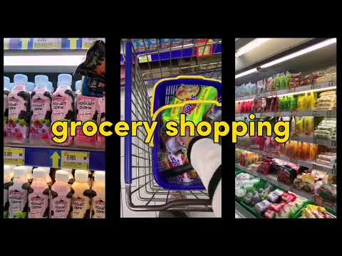 Mini vlog - grocery shopping 🛒