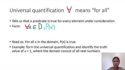 CC 111   Universal Quantification | Part 1