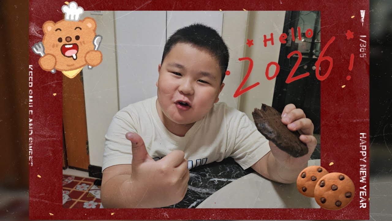 Halooo 2026 ....Start the new year with baking😊  Double Chunk Chocolate cookies..yummy 