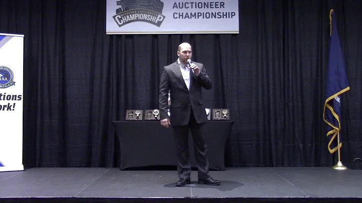 Ashley Peters, Finalist #3, Michigan Auctioneer Ch...